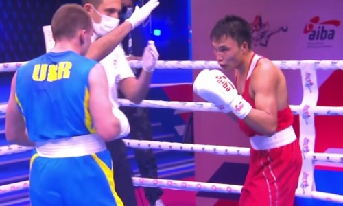 Видео боя, или Как девятый казахстанский боксер вышел в четвертьфинал ЧМ-2021