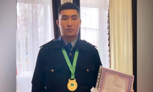 20-летний павлодарский полицейский выиграл турнир по греко-римской борьбе