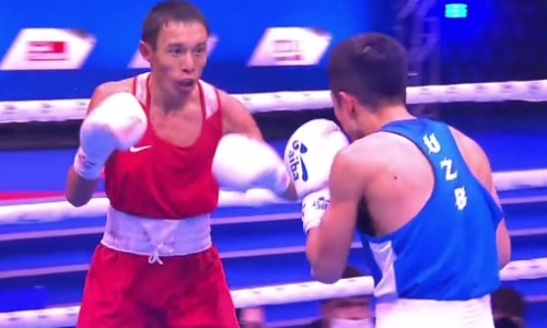 Видео полного боя Казахстан — Узбекистан за выход в полуфинал ЧМ-2021 по боксу