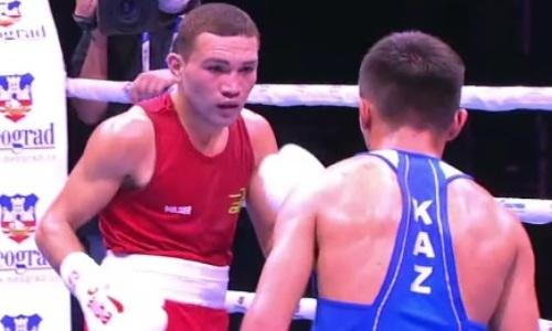 Видео полного боя «Казахского Ломаченко» за выход в полуфинал ЧМ-2021 по боксу