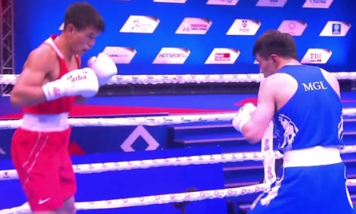 Видео полного боя капитана сборной Казахстана за выход в полуфинал ЧМ-2021 по боксу