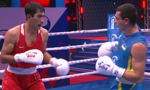 Видео полного боя с поражением Асланбека Шымбергенова на чемпионате мира-2021