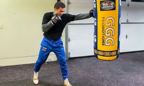 Головкин поделился новым фото из тренировочного лагеря