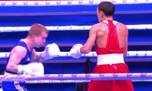 Видео полного боя пятикратного чемпиона Казахстана за выход в финал ЧМ-2021 по боксу