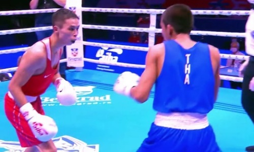 Как третий казахстанский боксер вышел в финал чемпионата мира в Белграде. Видео