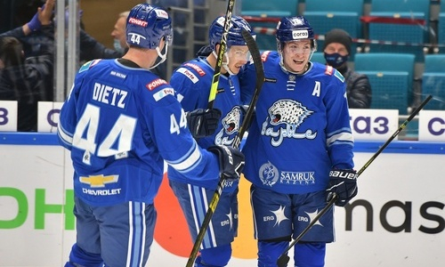 Форвард «Барыса» набрал четыре очка в матче с «Трактором» и приготовился побить свой рекорд в КХЛ