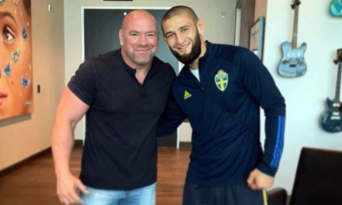 Глава UFC назвал сроки титульного боя Хамзата Чимаева