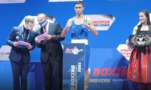 Казахстанские боксеры прошли взвешивание перед финалами чемпионата мира-2021. Видео