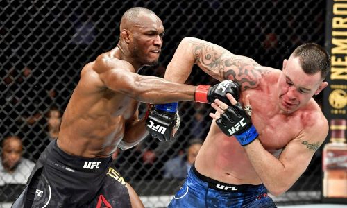 Видео полного второго боя Камару Усман — Колби Ковингтон за титул чемпиона UFC