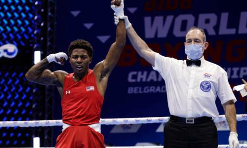 Андре Уорд отреагировал на победу американского боксера над казахстанцем в финале ЧМ-2021