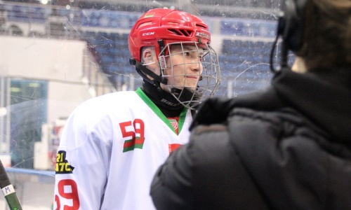 «У казахов совсем другой хоккей». Автор гола в ворота юношеской сборной Казахстана оценил соперника