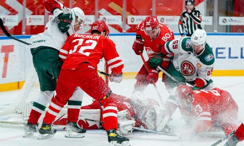 Следующий соперник «Барыса» в КХЛ потерпел сухое домашнее поражение. Видео