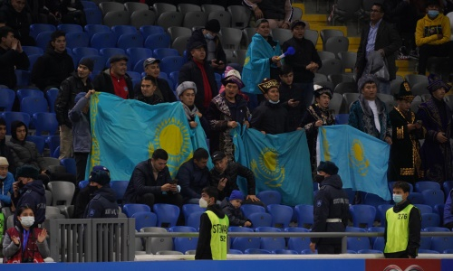 Сборная Казахстана побила антирекорд посещаемости