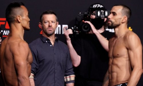Казах из UFC сделал вес перед очередным боем