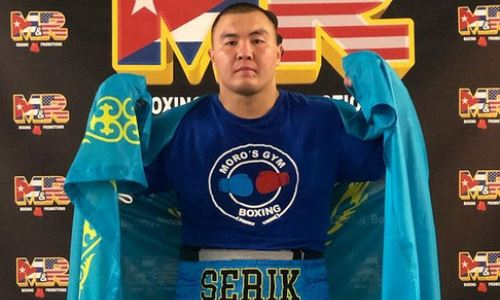 Казахстанский тяжеловес «Панда» победой над американцем выиграл 11-й бой в профи. Видео