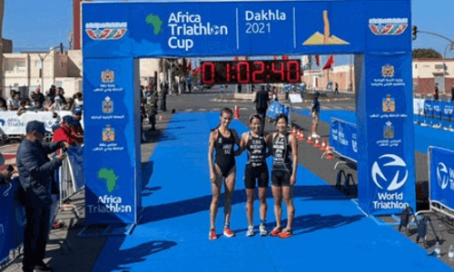 Казахстанская триатлонистка завоевала «бронзу» на Кубке Африки
