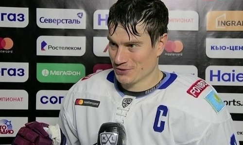 Капитан «Барыса» отметился круглой цифрой в достижениях в КХЛ