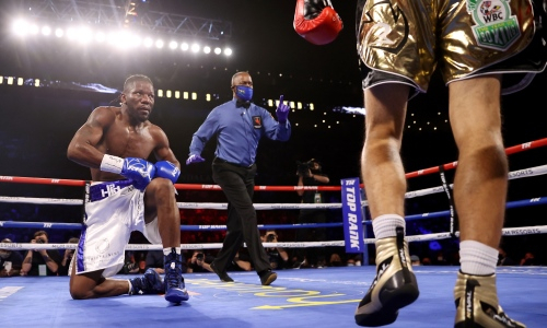 «Был растерзан». Жанибек Алимханулы нанес непоправимый урон экс-чемпиону мира