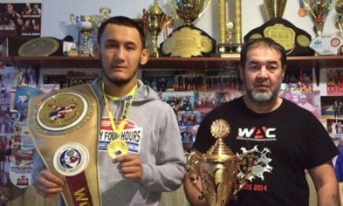 «Моя цель — попасть в UFC». Казахстанский боец перед поединком за титул рассказал, как едва не завязал с ММА