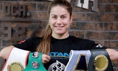 Фируза Шарипова встретилась в ринге с обещавшей ей нокаут россиянкой перед боем за титул «абсолюта». Фото