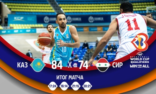 Сборная Казахстана стартовала с победы в отборе на Кубок Мира-2023