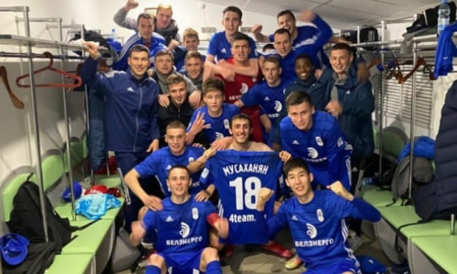 Клуб казахстанского форварда разгромно выиграл в гостях и избежал вылета из европейского чемпионата