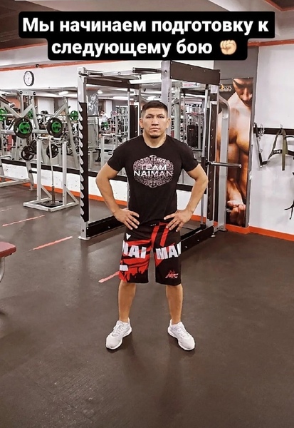 Куат Хамитов начал подготовку к своему новому бою. Фото