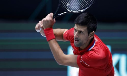 Новак Джокович сравнял счет в матче Кубка Дэвиса Сербия — Казахстан