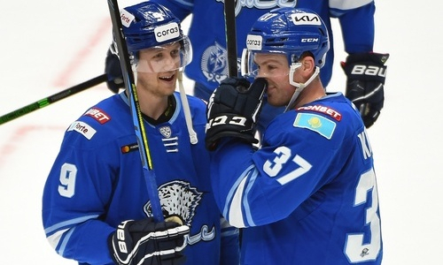 Видео голов матча КХЛ «Барыс» — «Динамо» Москва 2:4