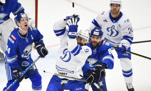 «Не дали возможности Юрию Михайлису». КХЛ разобрала поражение «Барыса» от московского «Динамо»