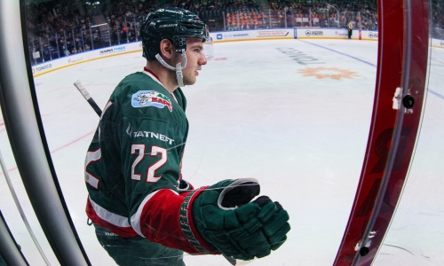 Игрок сборной Казахстана сделал результативную передачу в матче KHL World Games. Видео