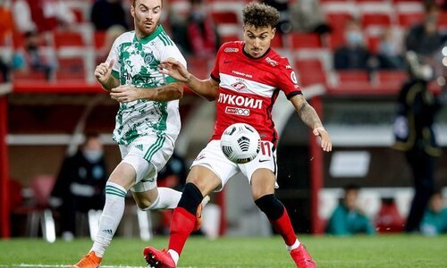 Клуб РПЛ оставил футболиста сборной Казахстана на скамейке и в большинстве проиграл «Спартаку» 