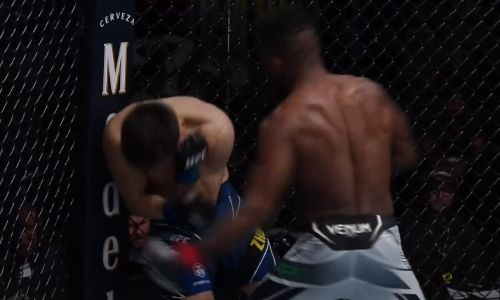 Видео жесткого нокаута Жалгаса Жумагулова в его четвертом бою UFC