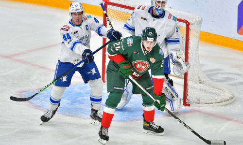 Названы два героя «Барыса» в победном матче против «Ак Барса»