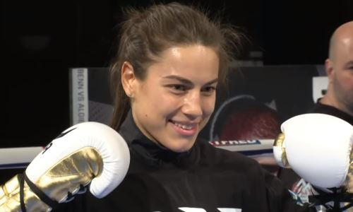 Фируза Шарипова и абсолютная чемпионка мира потренировались в одном ринге. Реакция казахстанки бесценна. Фото и видео