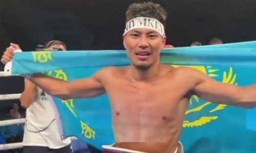 Казахстанский боксер нокаутировал британца с рекордом 16-1 в бою за титул WBO