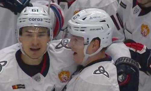 Видео голов матча КХЛ «Барыс» — «Нефтехимик» 1:3