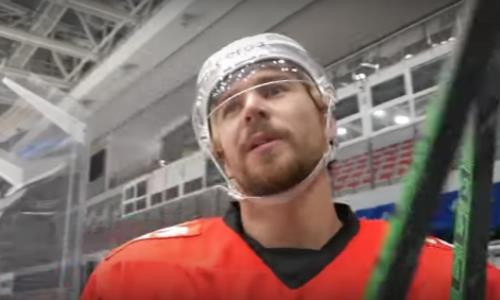 «Дома был, сына в школу водил». Защитник сборной Казахстана из КХЛ рассказал о своих выходных