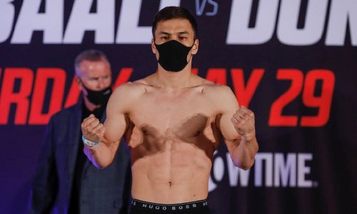 Прямая трансляция боя Батыра Джукембаева против мексиканца с 20 нокаутами