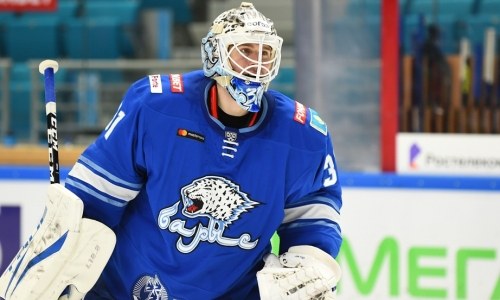 Голкипер «Барыса» вошел в ТОП-3 рейтинга КХЛ среди вратарей. Лучше только Паскуале
