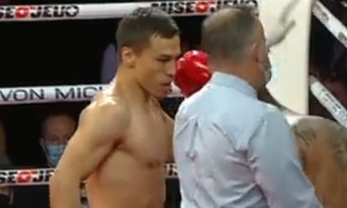 Батыра Джукембаева предупредили после быстрой победы нокаутом