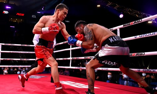 Бой Батыра Джукембаева с нокаутом мексиканца признали бессмысленным