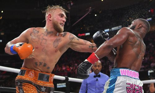 Джейк Пол отправил в глубокий нокаут Тайрона Вудли в реванше. Видео