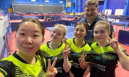 Казахстанцы выступили во втором туре командного чемпионата России по настольному теннису