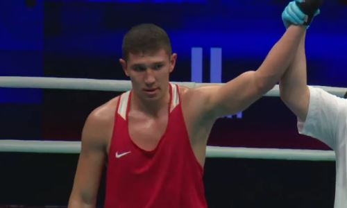 Чемпион Азии отправил соперника в нокдаун и завоевал «золото» чемпионата Казахстана