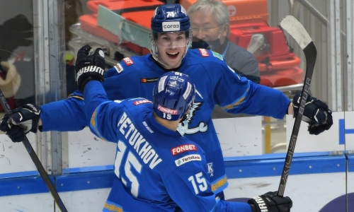 Молодой хоккеист «Барыса» сыграл уже 200-й матч в КХЛ