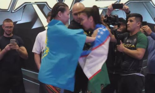Шавкат в шоке. Сора Рахмонова решила разобраться с соперницей из Узбекистана на дуэли взглядов. Видео