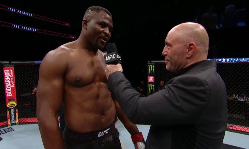 Чемпион UFC Фрэнсис Нганну назвал лучшего боксера эпохи в супертяжелом весе