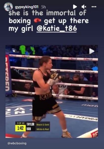 «Сделай ее». Тайсон Фьюри обратился к сопернице Фирузы Шариповой по бою за звание «абсолюта»