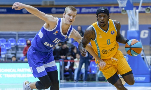 Фоторепортаж с матча Единой лиги ВТБ «Астана» — «Енисей» 80:87